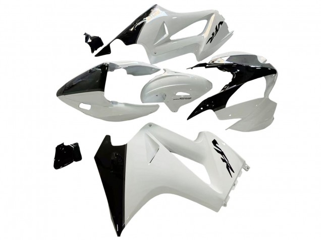 Comprare Carena Moto Honda VFR 800 2002-2013 - Bianco Perla Nero Lucido Decal