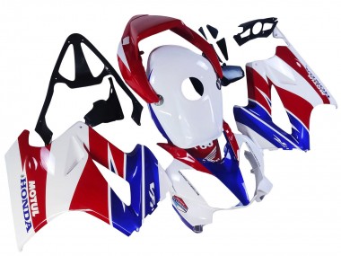 Comprare Carena Moto Honda VFR 800 2002-2013 - Bianco Rosso Blu Motul