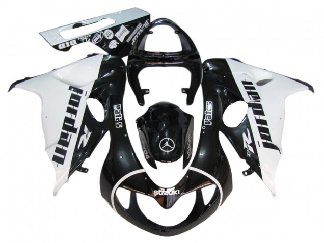 Comprare Carena Moto Suzuki TL1000R 1998-2003 - Nero Lucido Bianco Jordan