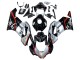 Comprare Carena Moto Honda CBR1000RR 2004-2005 - Argento Nero Lucido Rosso Banda