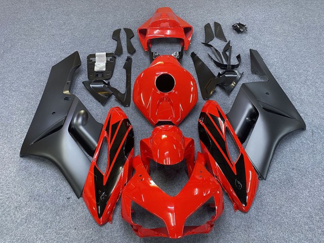 Comprare Carena Moto Honda CBR1000RR 2004-2005 - Grigio Rosso Nero Lucido Banda