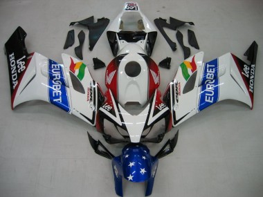 Comprare Carena Moto Honda CBR1000RR 2004-2005 - Bianco Blu Rosso Nero Lucido Stella EuroBet Lee