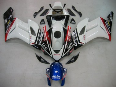 Comprare Carena Moto Honda CBR1000RR 2004-2005 - Bianco Blu Rosso Nero Lucido Stella Carrera Lee