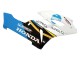 Comprare Carena Moto Honda CBR1000RR 2004-2005 - Bianco Azzurro Chiaro Giallo Nero Konica Minolta