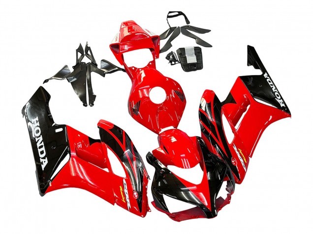 Comprare Carena Moto Honda CBR1000RR 2004-2005 - Rosso Nero Lucido Corsa
