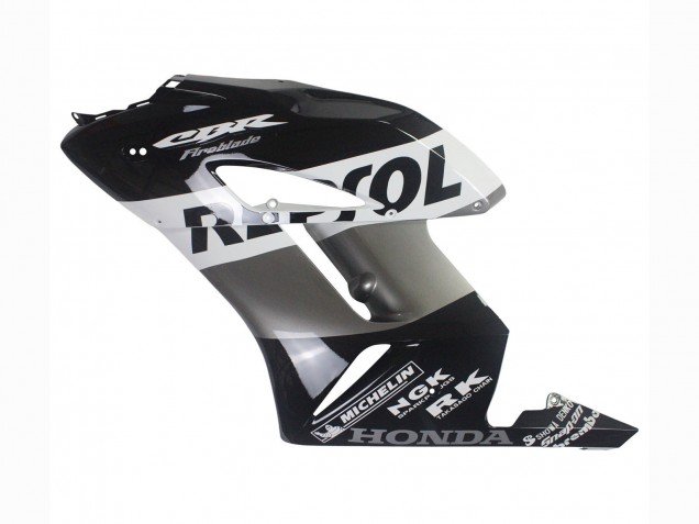 Comprare Kit Carena Moto Honda CBR1000RR 2004-2005 - Argento Bianco Nero Lucido Repsol
