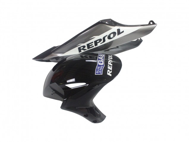 Comprare Kit Carena Moto Honda CBR1000RR 2004-2005 - Argento Bianco Nero Lucido Repsol