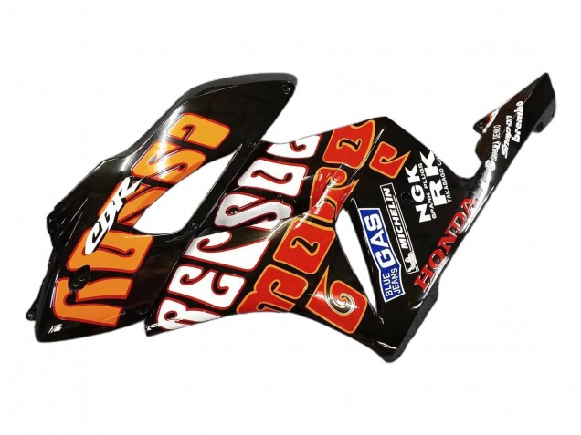 Comprare Carena Moto Honda CBR1000RR 2004-2005 - Giallo Arancia Nero Lucido Repsol Rossi 46