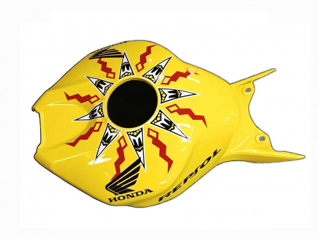 Comprare Carena Moto Honda CBR1000RR 2004-2005 - Giallo Arancia Nero Lucido Repsol Rossi 46