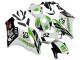 Comprare Carena Moto Honda CBR1000RR 2004-2005 - Bianco Verde Nero Lucido Hannspree 52