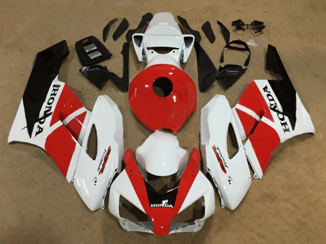 Comprare Carena Moto Honda CBR1000RR 2004-2005 - Bianco Rosso Nero Lucido Fireblade