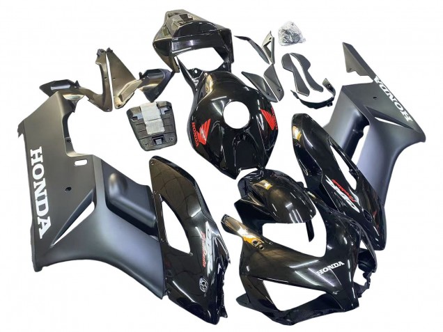Comprare Carena Moto Honda CBR1000RR 2004-2005 - Nero Lucido Grigio Opaco Rosso Fireblade