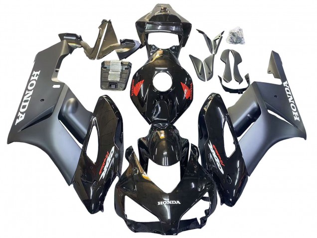 Comprare Carena Moto Honda CBR1000RR 2004-2005 - Nero Lucido Grigio Opaco Rosso Fireblade