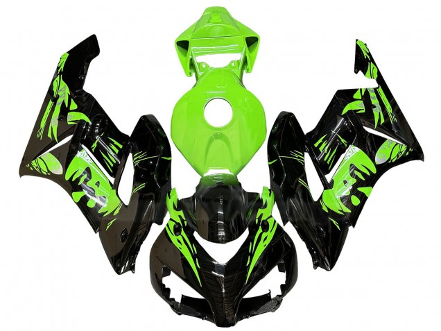 Comprare Carena Moto Honda CBR1000RR 2004-2005 - Verde Nero Lucido