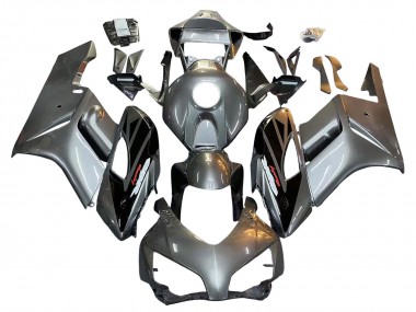 Comprare Carena Moto Honda CBR1000RR 2004-2005 - Argento Nero Lucido
