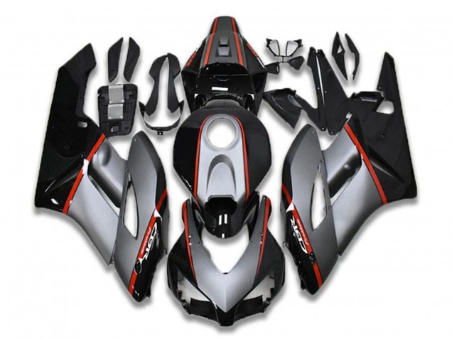 Comprare Carena Moto Honda CBR1000RR 2004-2005 - Grigio Rosso Nero Lucido