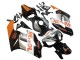 Comprare Carena Moto Honda CBR1000RR 2004-2005 - Arancia Argento Nero Lucido Repsol