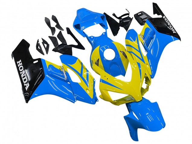 Comprare Carena Moto Honda CBR1000RR 2004-2005 - Blu Giallo Nero Lucido