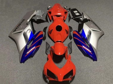 Comprare Carena Moto Honda CBR1000RR 2004-2005 - Argento Blu Rosso Banda