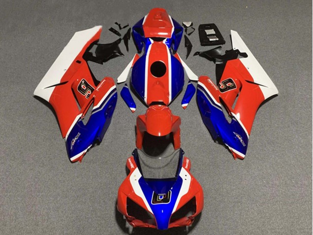 Comprare Carena Moto Honda CBR1000RR 2004-2005 - Bianco Rosso Blu 6
