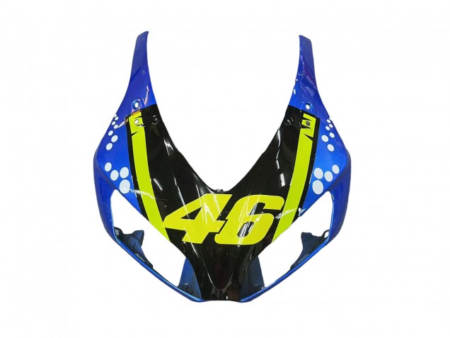 Comprare Carena Moto Honda CBR1000RR 2006-2007 - Blu Fluorescent Verde Nero Lucido Squalo 46
