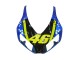 Comprare Carena Moto Honda CBR1000RR 2006-2007 - Blu Fluorescent Verde Nero Lucido Squalo 46