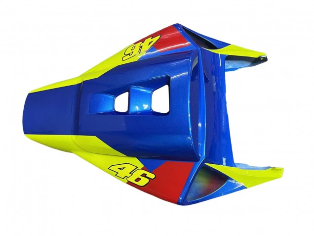 Comprare Carena Moto Honda CBR1000RR 2006-2007 - Blu Fluorescent Verde Nero Lucido Squalo 46