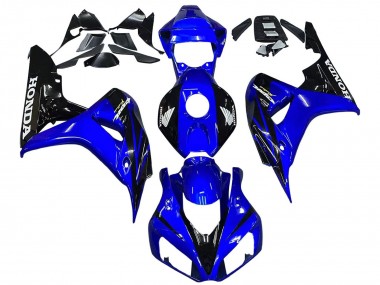 Comprare Carena Moto Honda CBR1000RR 2006-2007 - Blu Nero Lucido