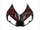 Comprare Carena Moto Honda CBR1000RR 2006-2007 - Nero Lucido Rosso Fiamma