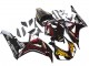 Comprare Carena Moto Honda CBR1000RR 2006-2007 - Nero Lucido Giallo Rosso Fiamma
