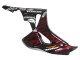 Comprare Carena Moto Honda CBR1000RR 2006-2007 - Nero Lucido Giallo Rosso Fiamma