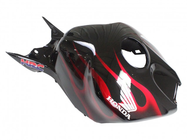 Comprare Carena Moto Honda CBR1000RR 2006-2007 - Nero Lucido Giallo Rosso Fiamma