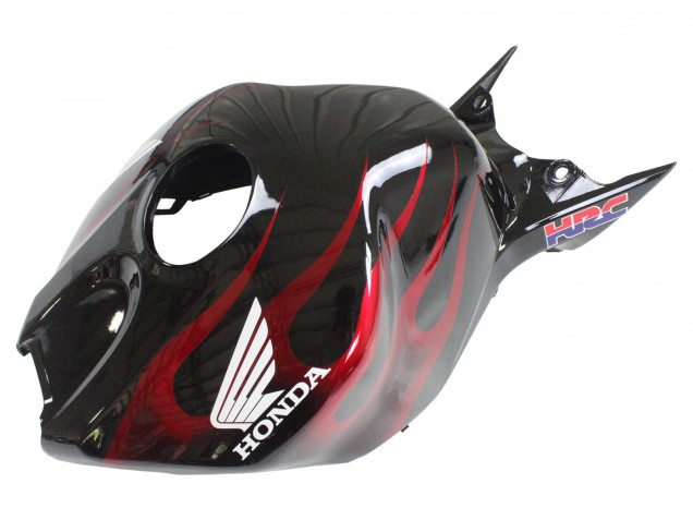 Comprare Carena Moto Honda CBR1000RR 2006-2007 - Nero Lucido Giallo Rosso Fiamma