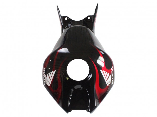 Comprare Carena Moto Honda CBR1000RR 2006-2007 - Nero Lucido Giallo Rosso Fiamma