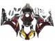 Comprare Carena Moto Honda CBR1000RR 2006-2007 - Nero Lucido Giallo Rosso Fiamma