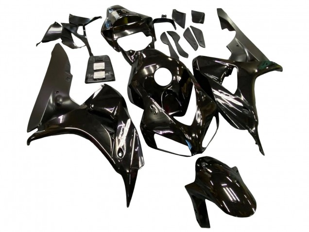 Comprare Carena Moto Honda CBR1000RR 2006-2007 - Nero Lucido Nero Opaco