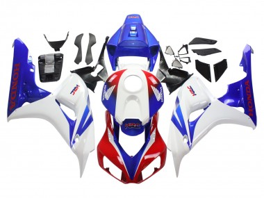 Comprare Carena Moto Honda CBR1000RR 2006-2007 - Bianco Rosso Blu HRC