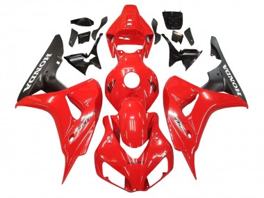 Comprare Carena Moto Honda CBR1000RR 2006-2007 - Rosso Nero Opaco