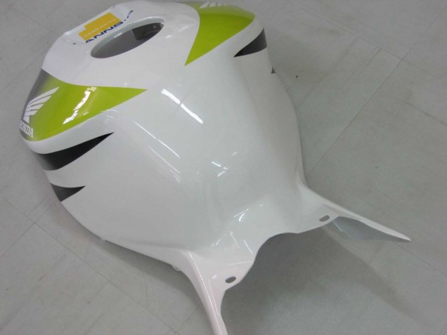 Comprare Carena Moto Honda CBR1000RR 2006-2007 - Bianco Verde Nero Lucido Hannspree 52