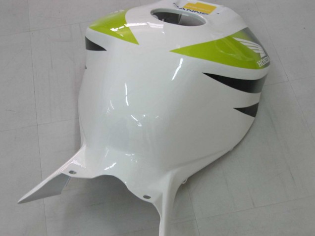 Comprare Carena Moto Honda CBR1000RR 2006-2007 - Bianco Verde Nero Lucido Hannspree 52