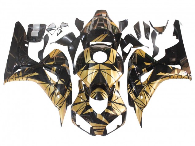 Comprare Carena Moto Honda CBR1000RR 2006-2007 - Oro Nero Lucido