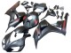 Comprare Carena Moto Honda CBR1000RR 2006-2007 - Nero Opaco Rosso Decals