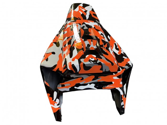 Comprare Carena Moto Honda CBR1000RR 2006-2007 - Nero Arancia Argento Camouflage