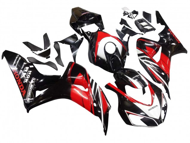 Comprare Carena Moto Honda CBR1000RR 2006-2007 - Rosso Nero Lucido