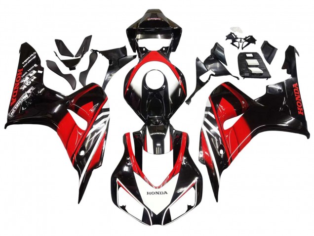 Comprare Carena Moto Honda CBR1000RR 2006-2007 - Rosso Nero Lucido