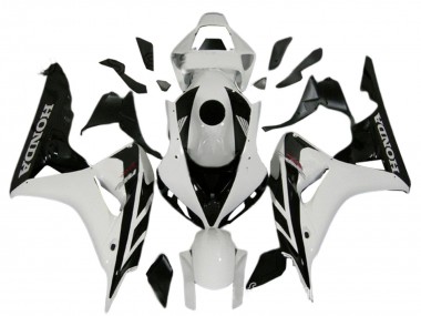Comprare Kit Carena Moto Honda CBR1000RR 2006-2007 - Bianco Nero Lucido