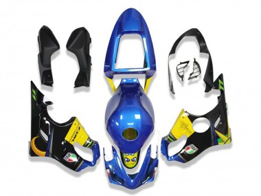 Comprare Carena Moto Honda CBR600 F4i 2001-2003 - Blu Giallo Nero Lucido Squalo