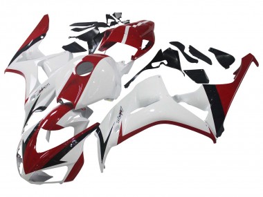Comprare Kit Carena Moto Honda CBR1000RR 2006-2007 - Bianco Rosso Nero Lucido