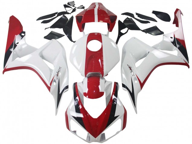 Comprare Kit Carena Moto Honda CBR1000RR 2006-2007 - Bianco Rosso Nero Lucido