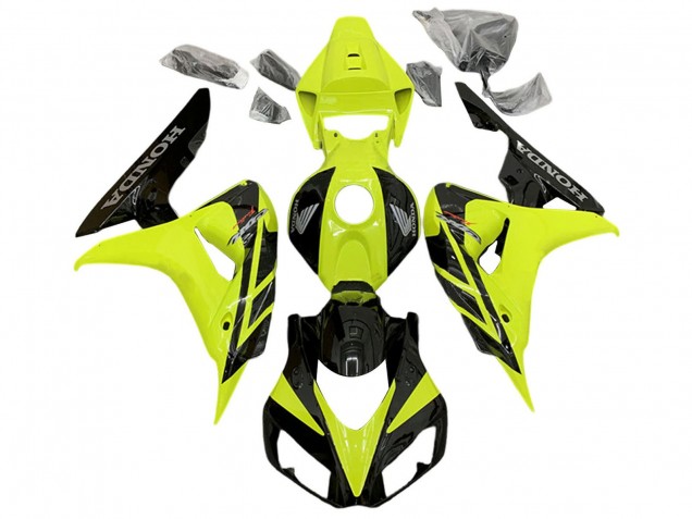 Comprare Carena Moto Honda CBR1000RR 2006-2007 - Giallo Nero Lucido